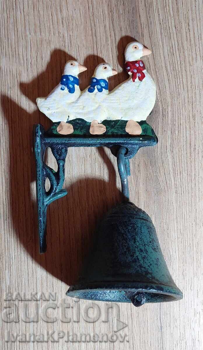 Cast iron retro bell for connoisseurs Cast iron retro bell for connoisseurs
