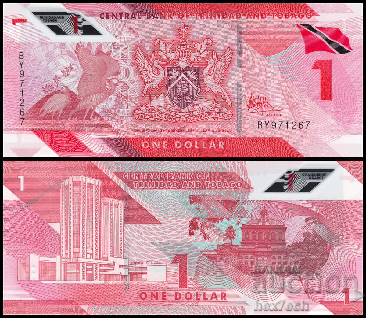⭐ ⭐ Trinidad and Tobago 2020 1 dollar polymer UNC new ⭐ ❤️ ⭐ ⭐ Trinidad and Tobago 2020 1 dollar polymer UNC new ⭐ ❤️