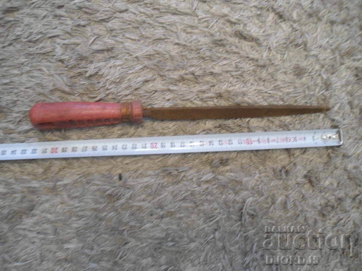 Old saw, triangular - 5