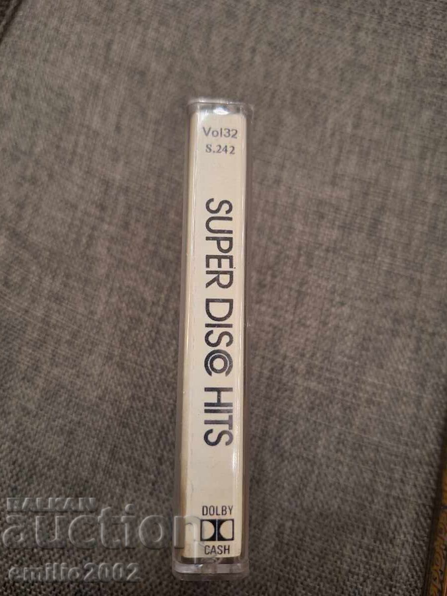 Κασέτα ήχου - Super disco hits 32 με τιμή € 1.49 | 2.91 BGN