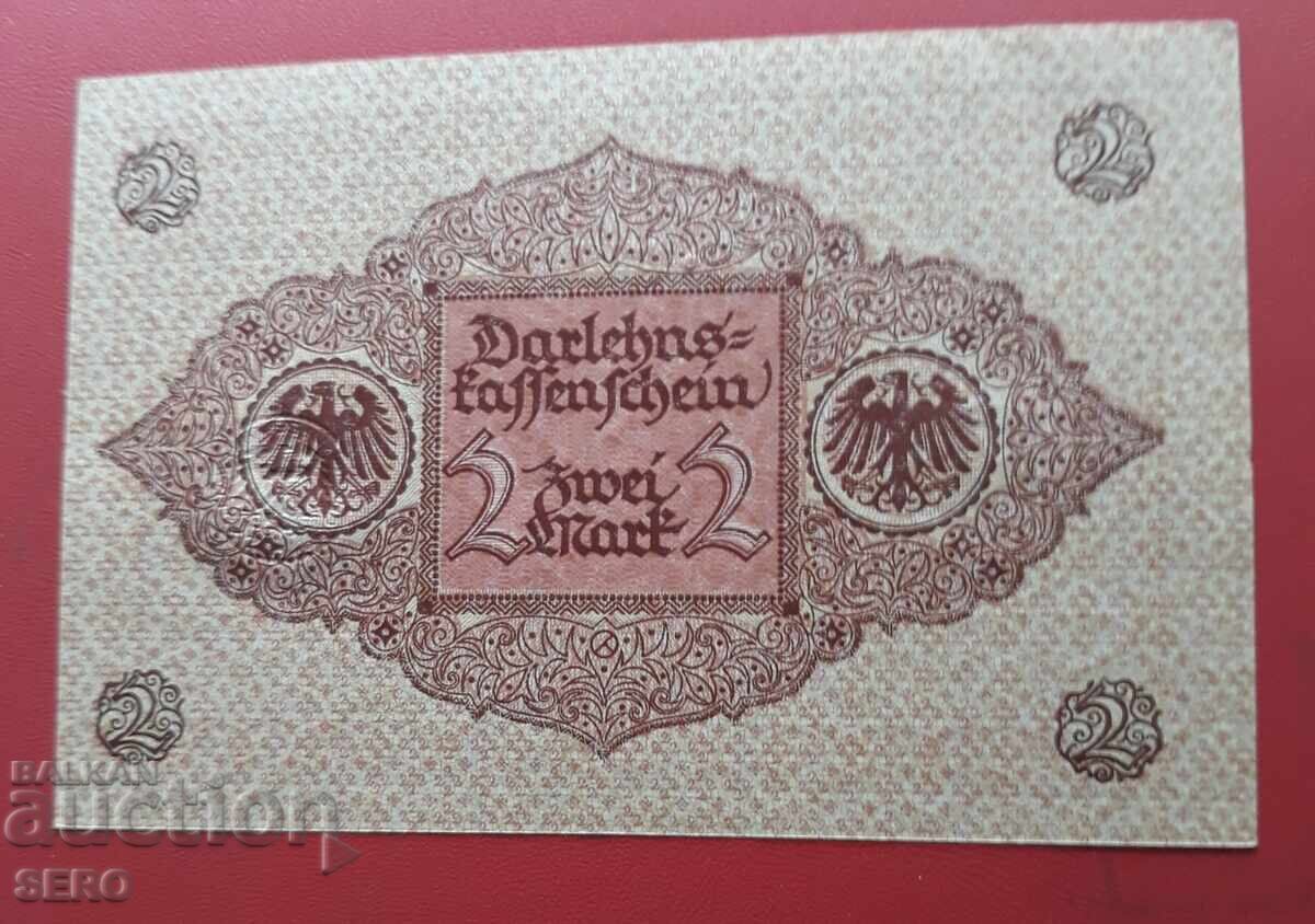 Банкнота-Германия-2 марки 1920 с цена € 2.01 | 3.93 лв.