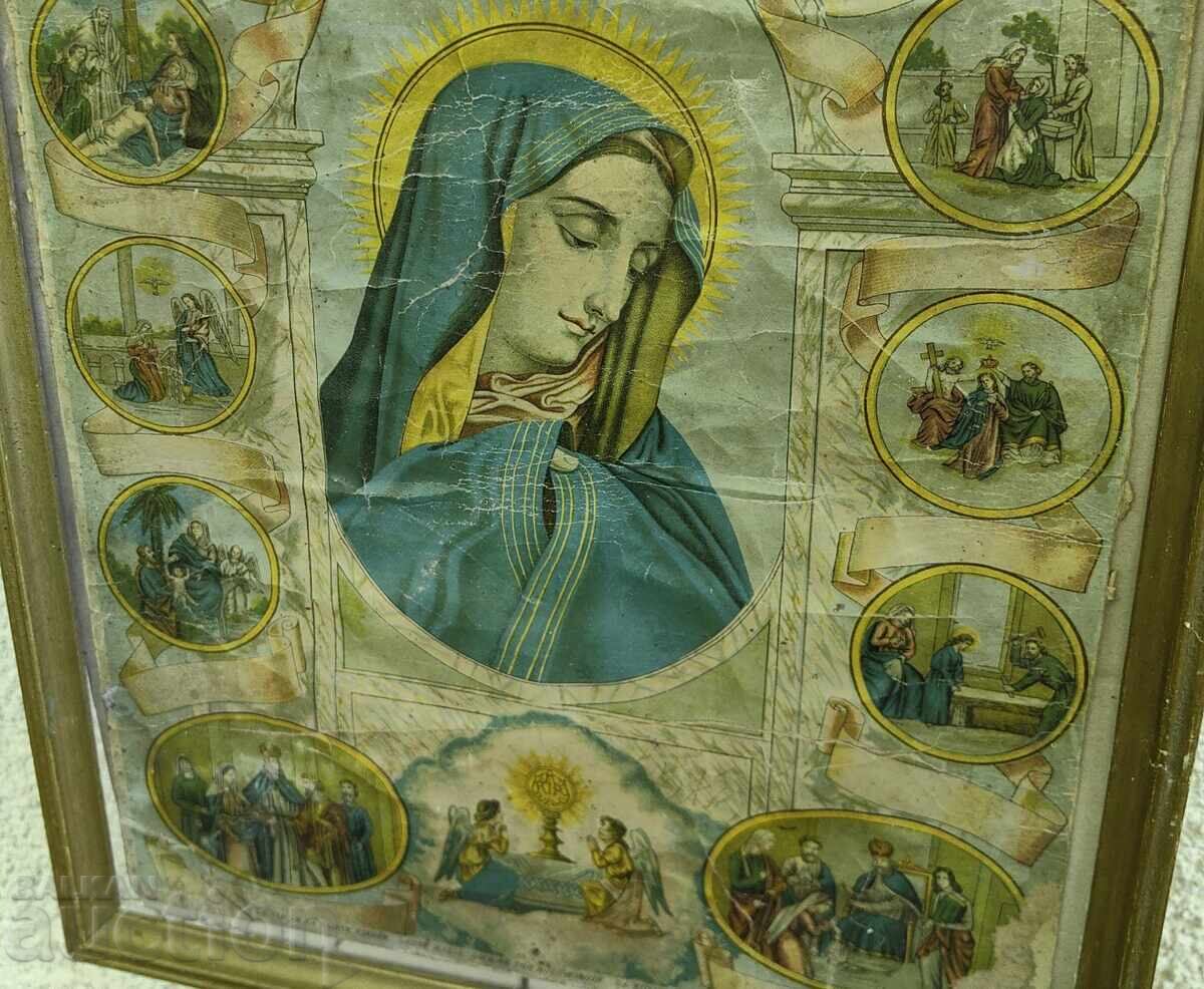 Livrarea LITOGRAFIE ÎNRĂMATĂ ICONIȚĂ RAMĂ Livrarea LITOGRAFIE ÎNRĂMATĂ ICONIȚĂ RAMĂ