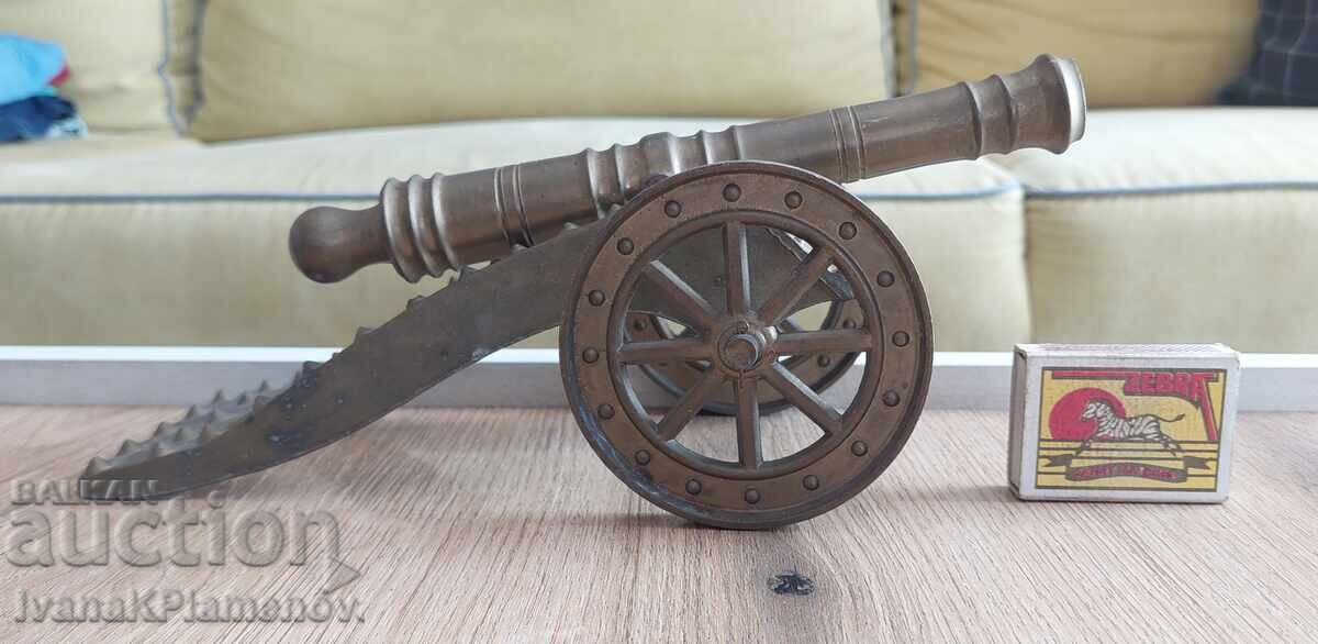 Metal cannon for collectors - 7
