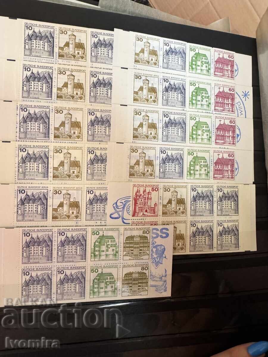Colecție de timbre și blocuri poștale germane Colecție de timbre și blocuri poștale germane