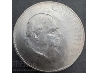 Μεγάλη Βρετανία Αγγλία Crown 1965 Τσώρτσιλ Βασίλισσα Ελισάβετ Β'
