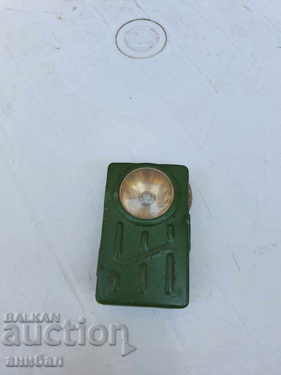 Vintage socialist flashlight