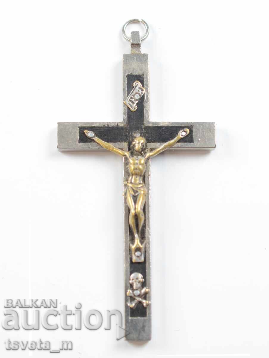 Antique Jerusalem pectoral cross - crucifix