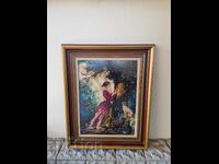 A great large antique Dutch tapestry