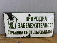 Placa emailata