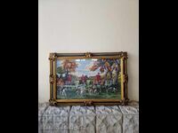 Unique antique Dutch tapestry