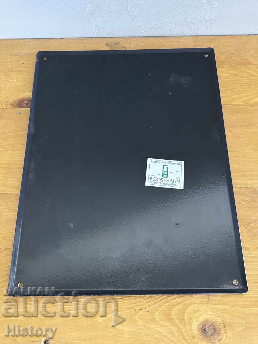 Enamel plate - 5