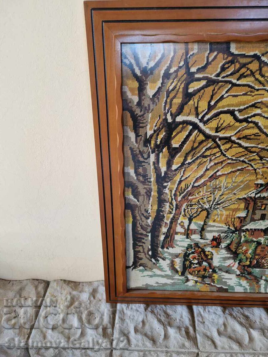 Vând o minunată tapiserie olandeză antică - 7 Vând o minunată tapiserie olandeză antică - 7