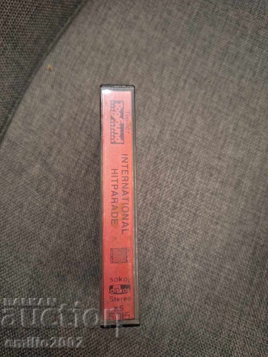Audio cassette - International hit parade with price € 1.49 | 2.91 BGN