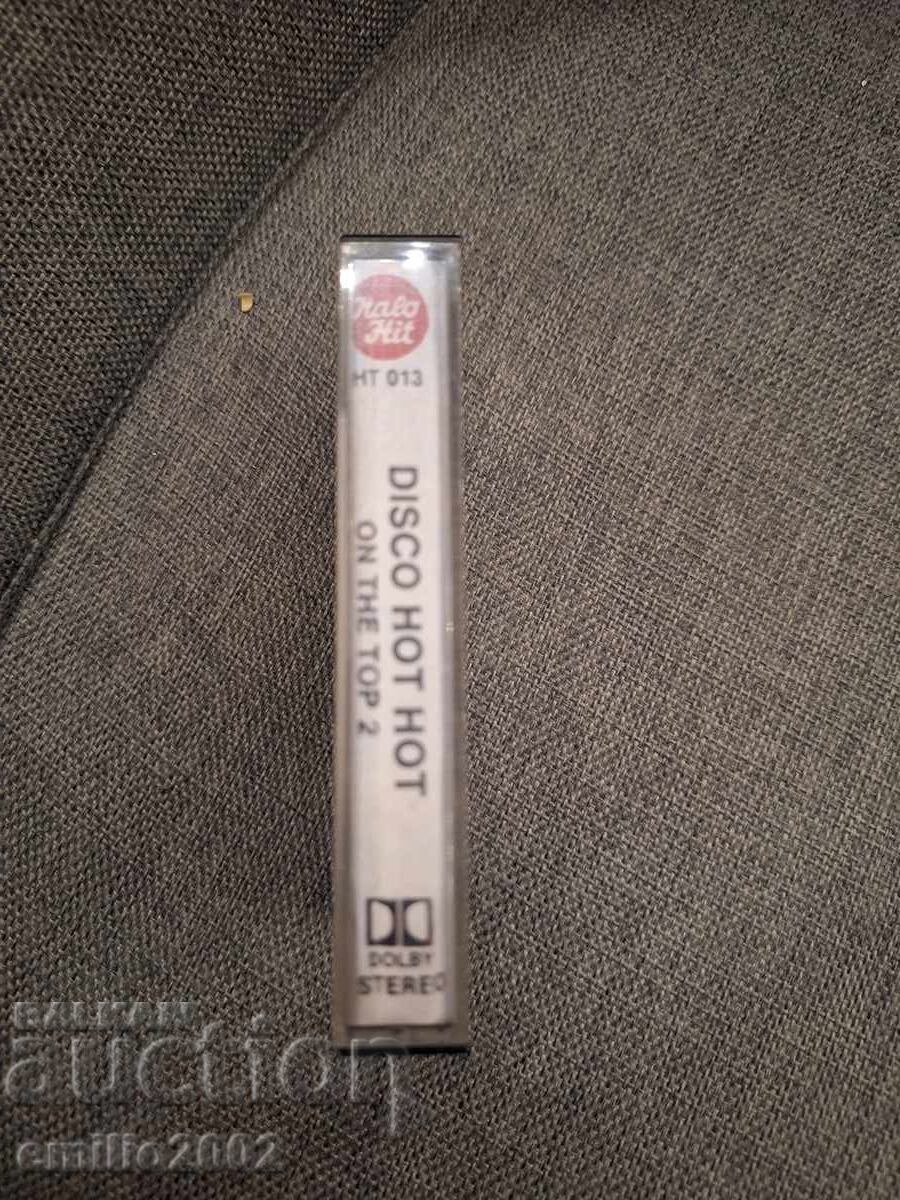 Audio cassette - Disco hot hot on the top 2 with price € 1.49 | 2.91 BGN
