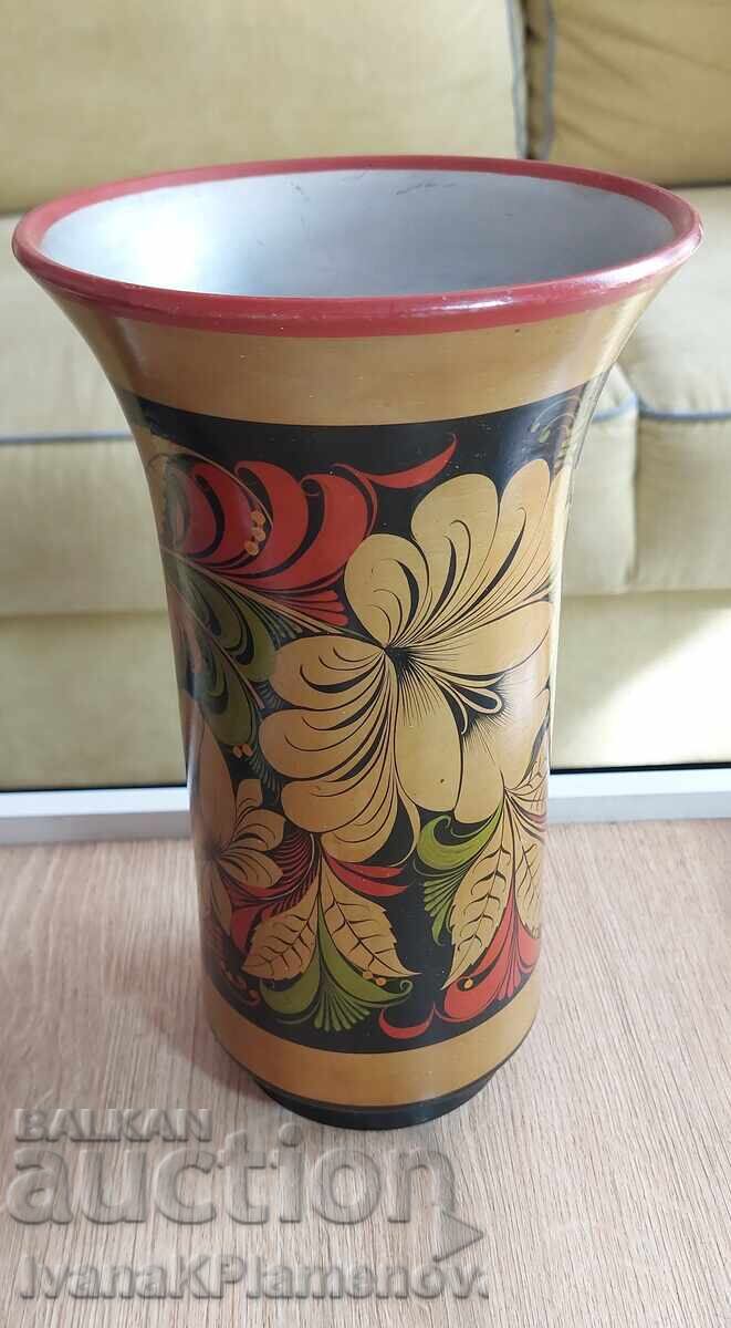 Livrarea Hohloma mare retro Rusia pentru cunoscători înălțime 27cm