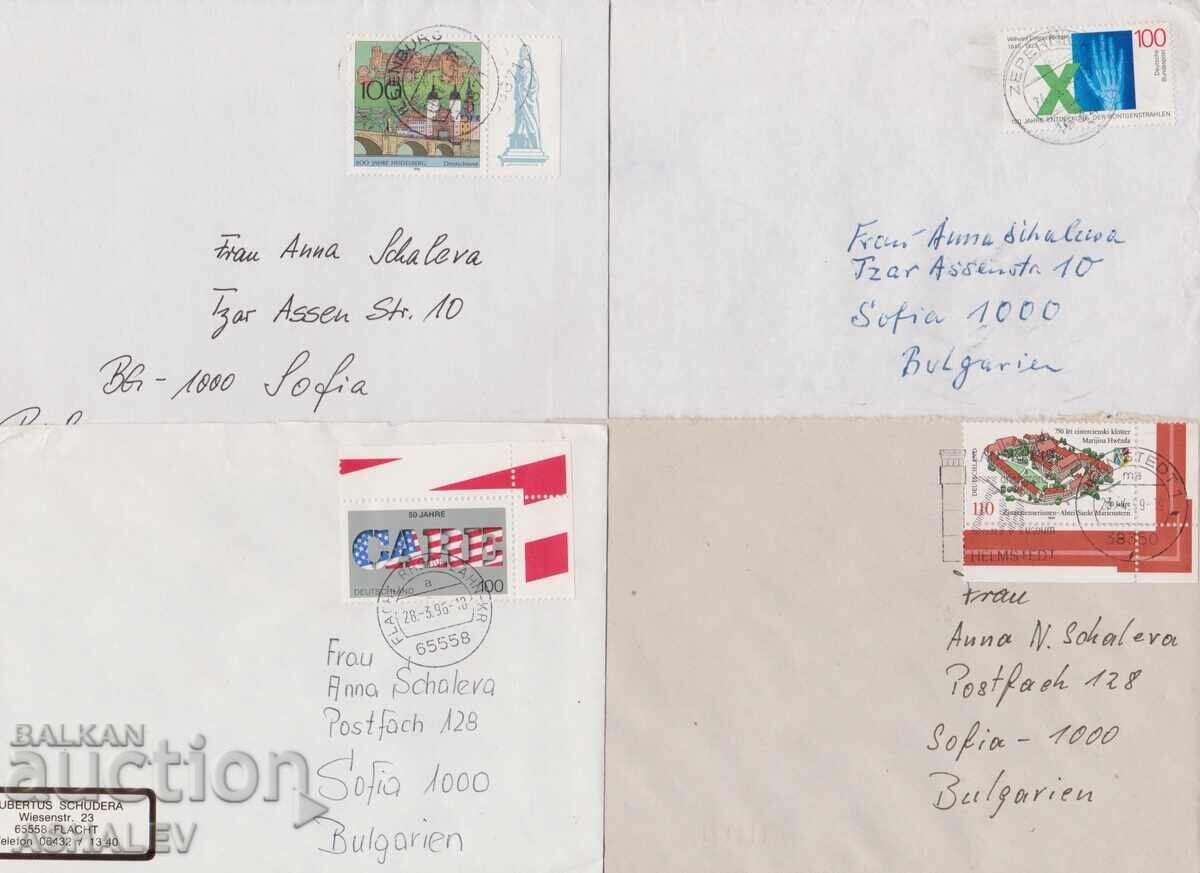 4 plicuri Germania-Bulgaria 4 plicuri Germania-Bulgaria
