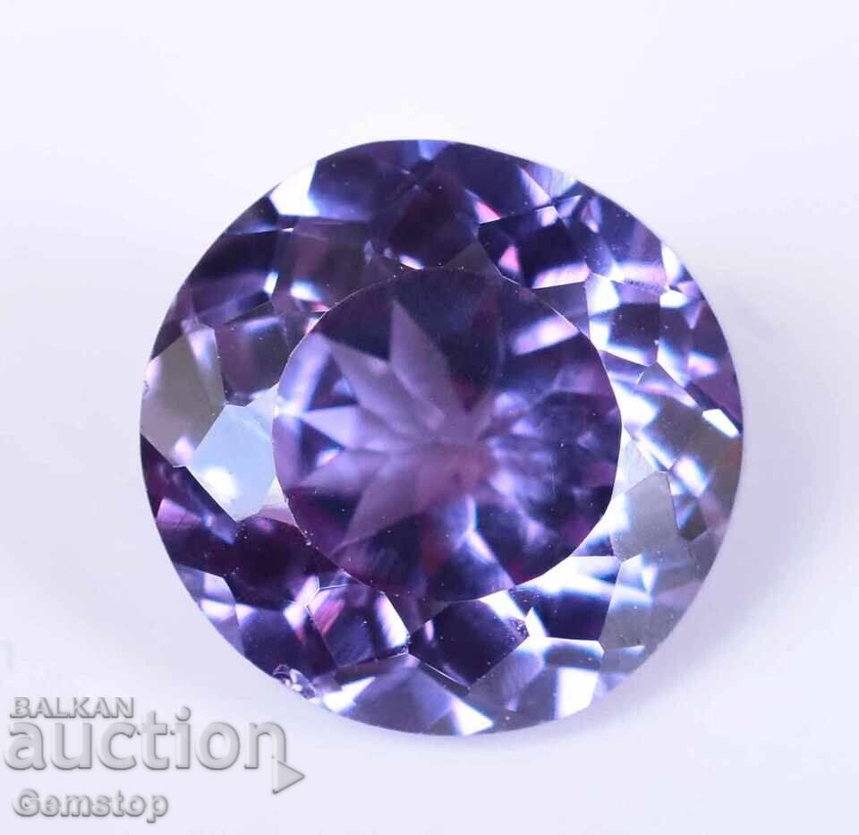 Delivery of BZC! 5.95 ct natural musgravite round cert. AGSL from 1 ct!