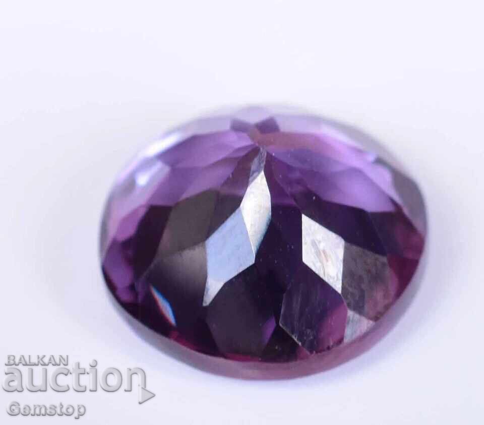 BZC! 5.95 ct natural musgravite round cert. AGSL from 1 ct! - 5