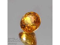 BZC! 6.15 ct natural Umba sapphire round 1 pc!