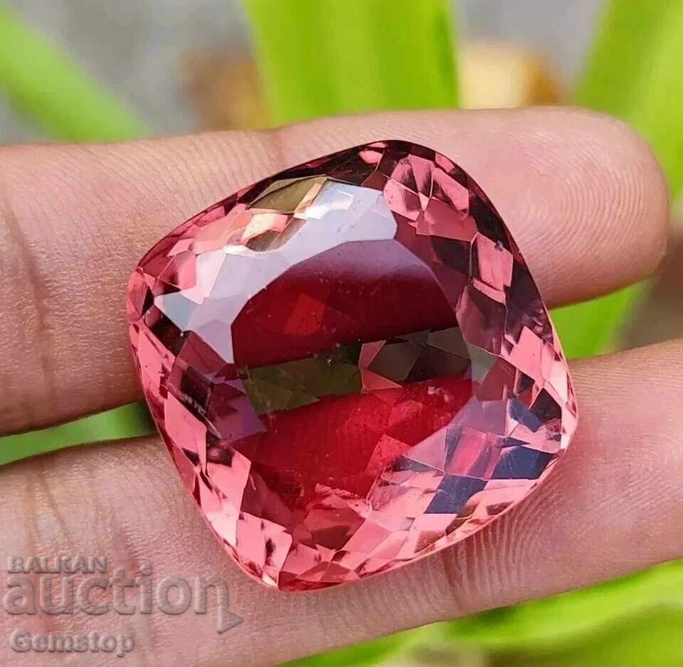BZC! 21.50ct natural sultanite cushion from 1lv! - 6