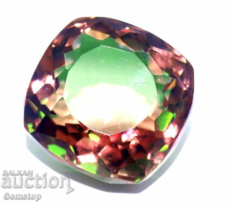 BZC! 21.50ct natural sultanite cushion from 1lv!