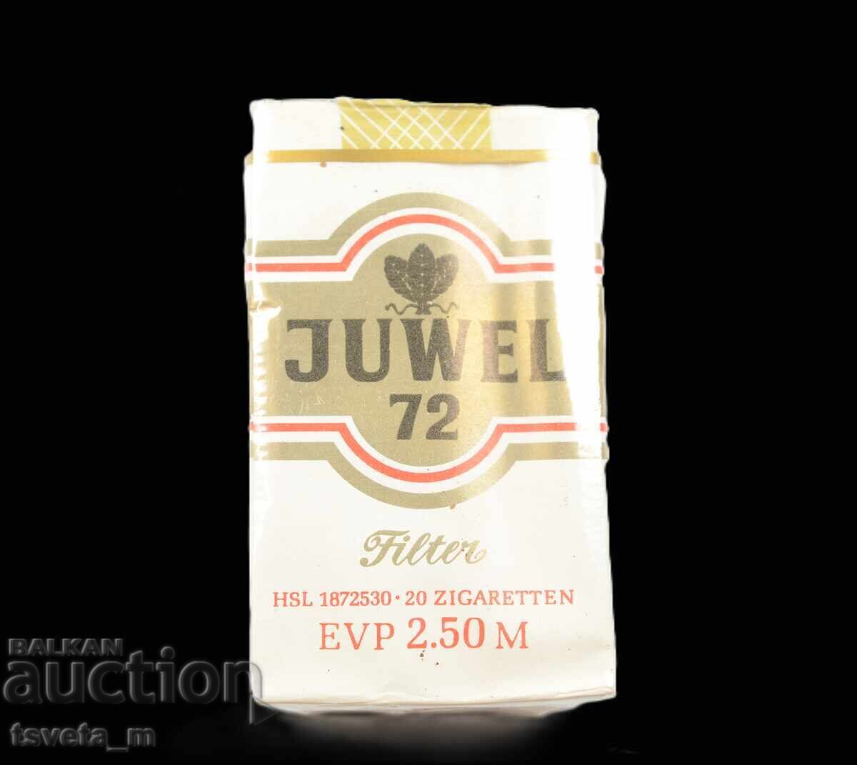 ΤΣΙΓΑΡΑ JEWEL 72 σφραγισμένο πακέτο με σελοφάν και ταινία γνησιότητας με τιμή € 5.00 | 9.78 BGN