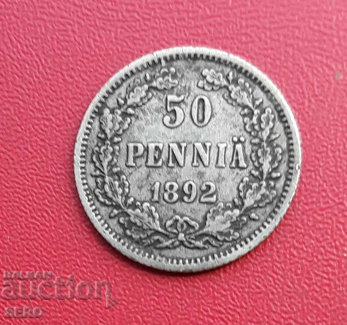Rusia/pentru Finlanda/ 50 penni 1892