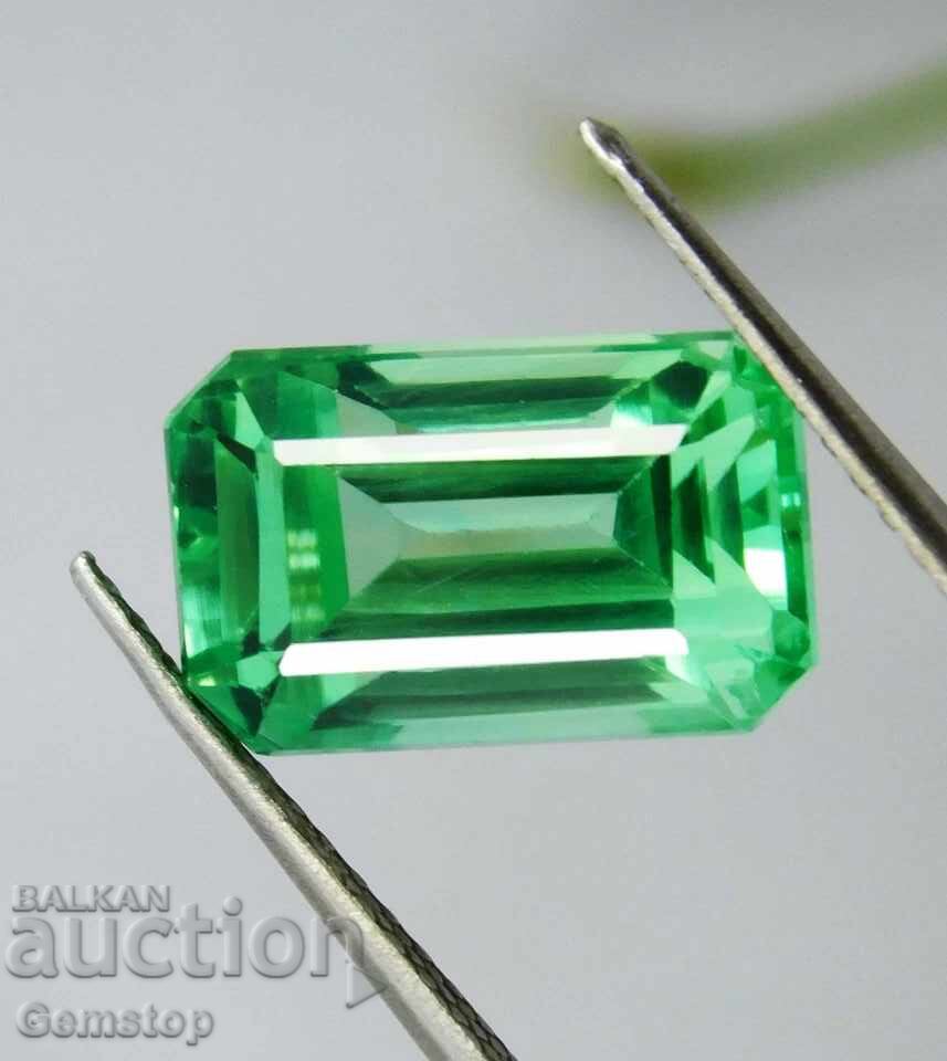 BZC! 10.50 ct natural sapphire emerald cut!