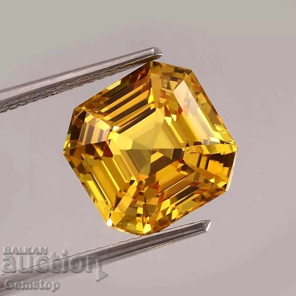 BZC! 9.50 ct natural sapphire asscher from 1ct! with price € 1.83 | 3.58 BGN