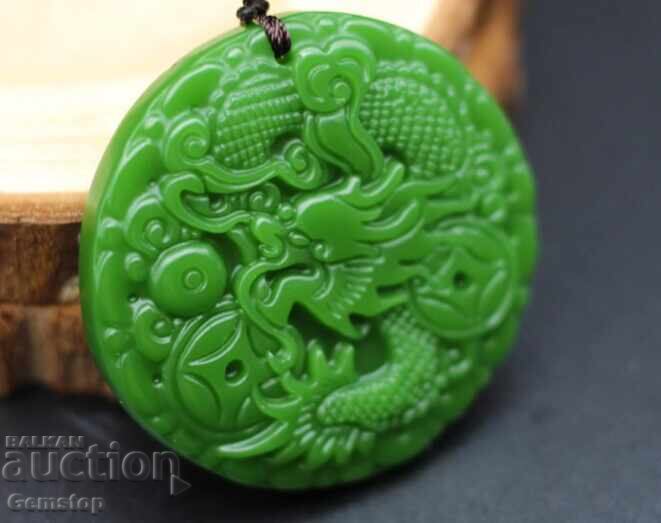 Auction  BZC! 310 pcs natural jade dragon pendant from 1lv!