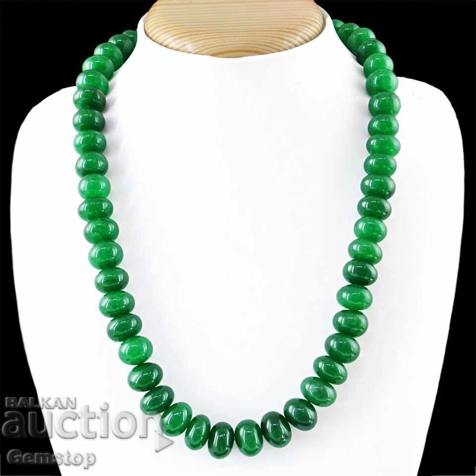 BZC! 654 set of single-strand emerald necklace from 1ct! with price € 7.00 | 13.69 BGN