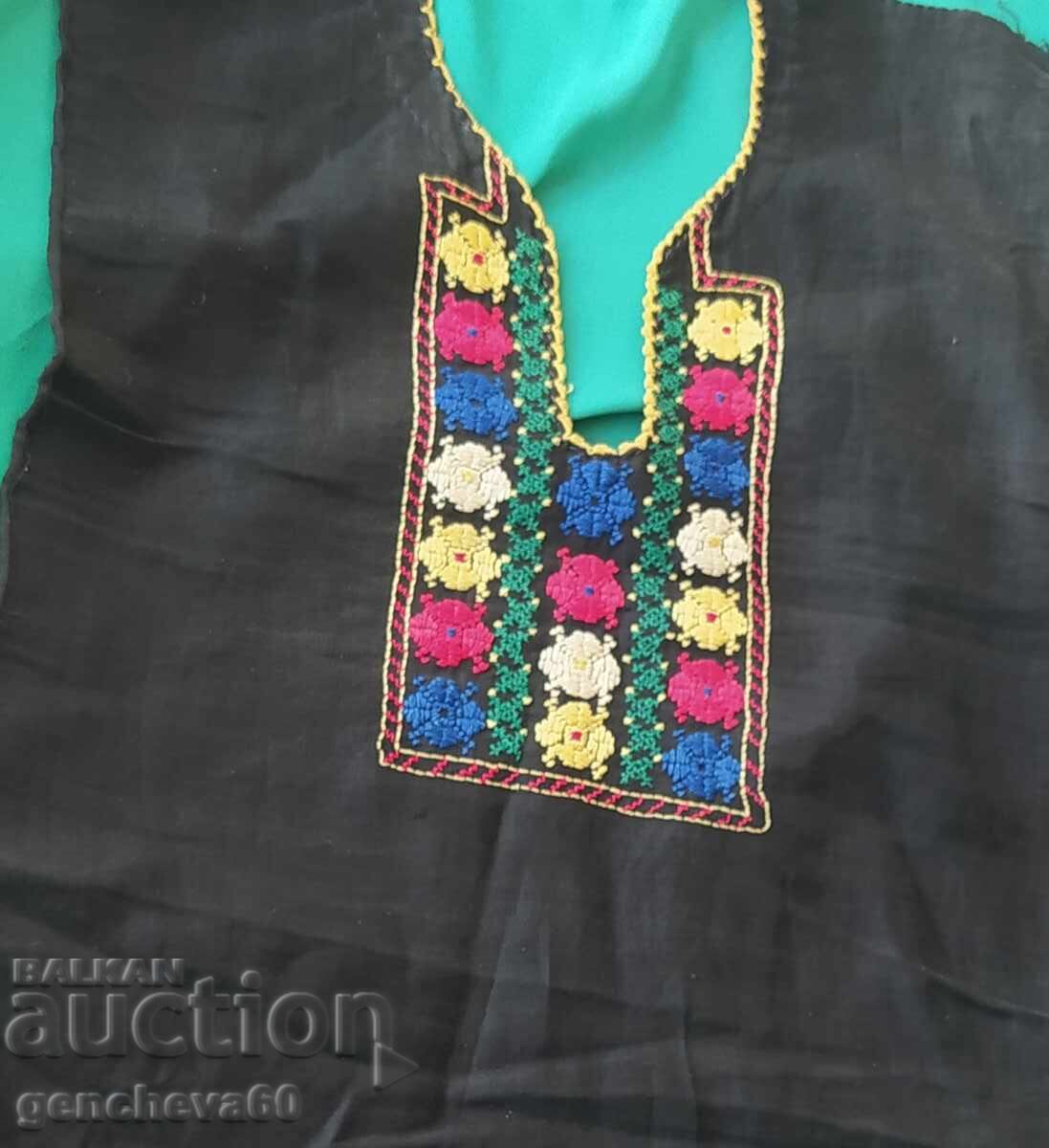 Gauze bib for pinafore dress - 5