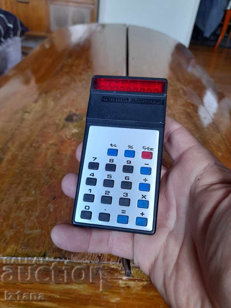 Стар калкулатор Interton Electronic с цена € 31.00 | 60.63 лв. Стар калкулатор Interton Electronic с цена € 31.00 | 60.63 лв.