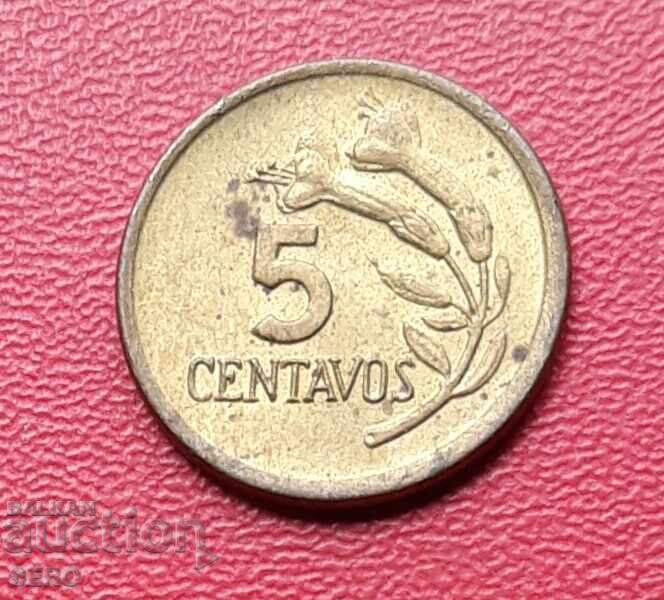 Peru-5 centavos 1974