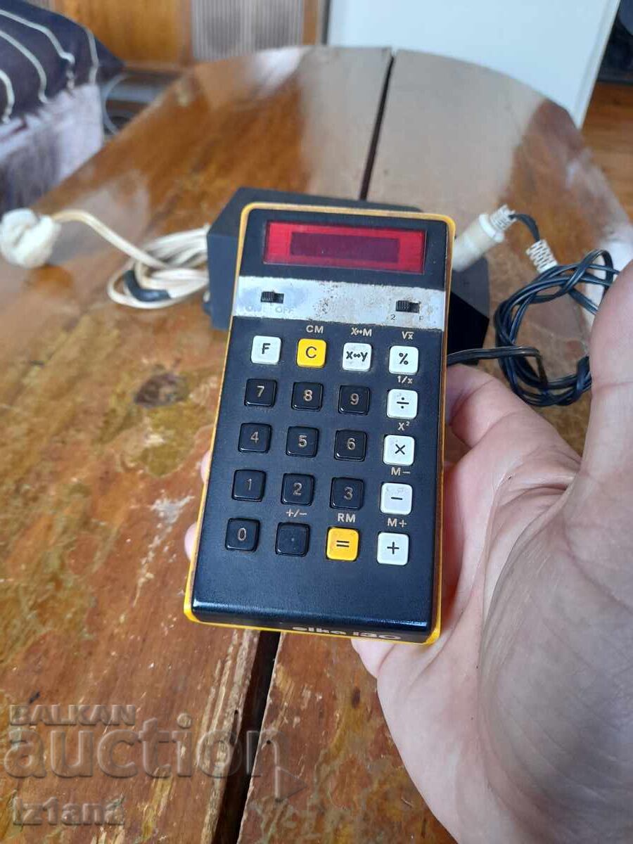 Παλιά αριθμομηχανή Elka 130 με τιμή € 47.00 | 91.92 BGN Παλιά αριθμομηχανή Elka 130 με τιμή € 47.00 | 91.92 BGN