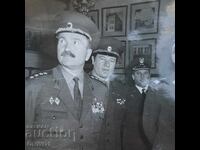 Dobri Dzhurov and Polish officers old photo