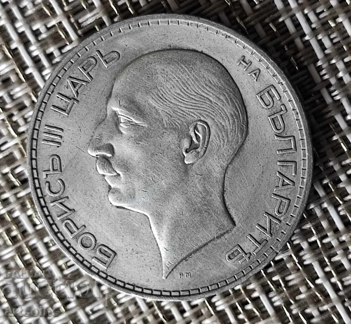 100 LEVA 1937 ȚARUL BORIS AL III-LEA - 5