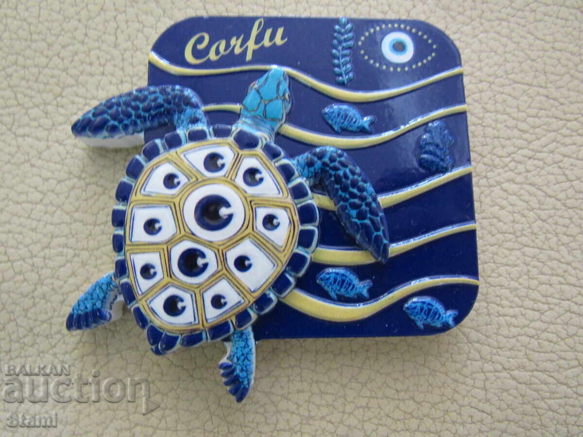 Magnet 3D din insula Corfu, Grecia-seria-1 cu preț € 6.00 | 11.74 BGN