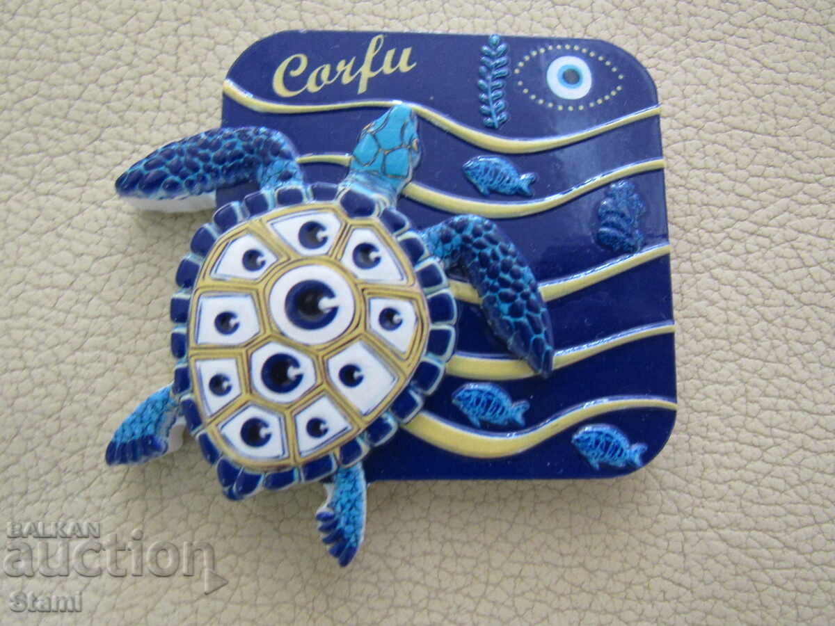 Magnet 3D din insula Corfu, Grecia-seria-1
