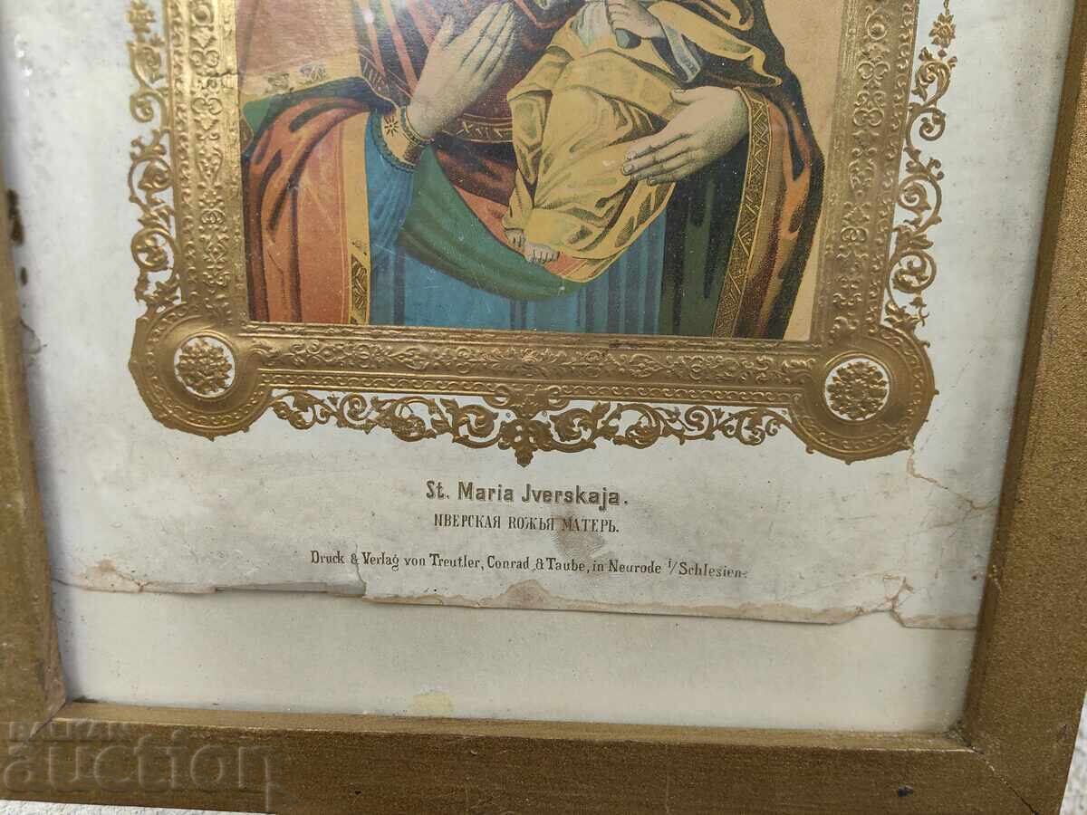 Licitație MARE BISERICI RELIGIOASĂ LITOGRAFĂ A SECOLULUI AL XIX-lea IISUS FECIOARA MA