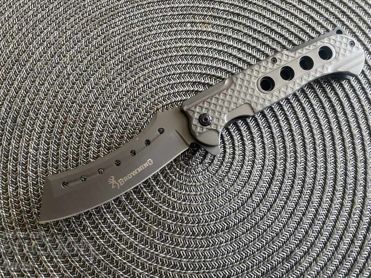Browning folding knife (semi-automatic) 100x225