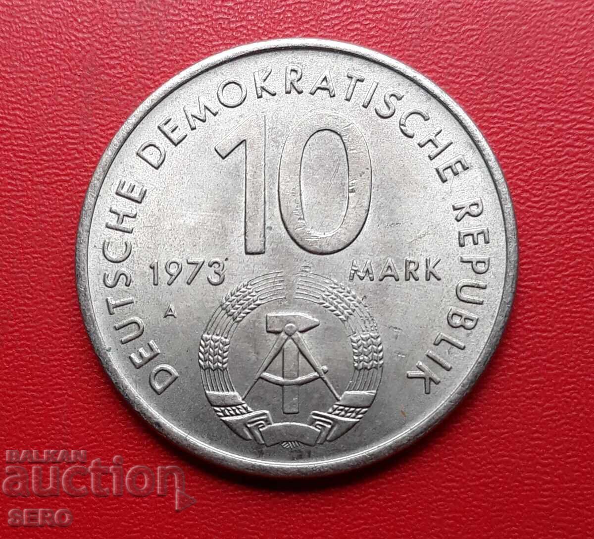 Германия-ГДР-10 марки 1973-Младежки фестивал
