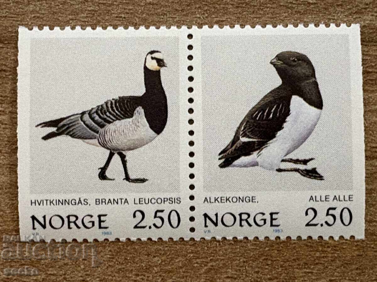 Norway - Birds (1983) - MNH - ζευγάρι