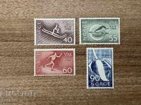 Norvegiya - Svetovno pŭrvenstvo po ski (1966) MNH