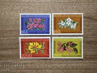 Antilele Olandeze - Îngrijire copii - Flori (1964) MNH