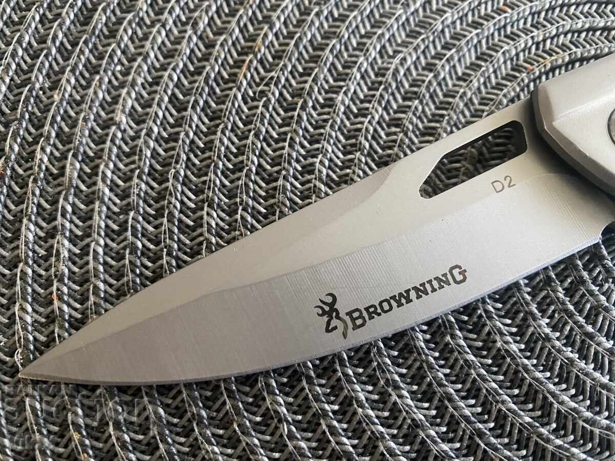 Browning D2 folding knife (semi-automatic) 100x210 with price € 10.25 | 20.05 BGN