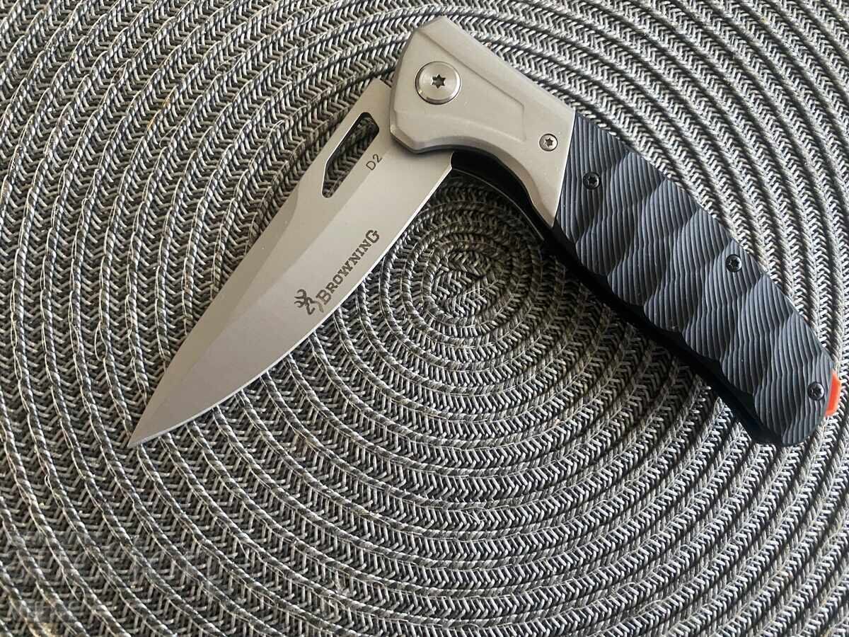 Delivery of Browning D2 folding knife (semi-automatic) 100x210