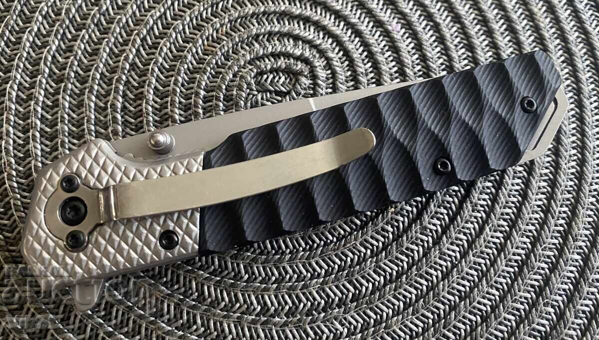 Delivery of D2 Folding Knife (semi-automatic) 100x220