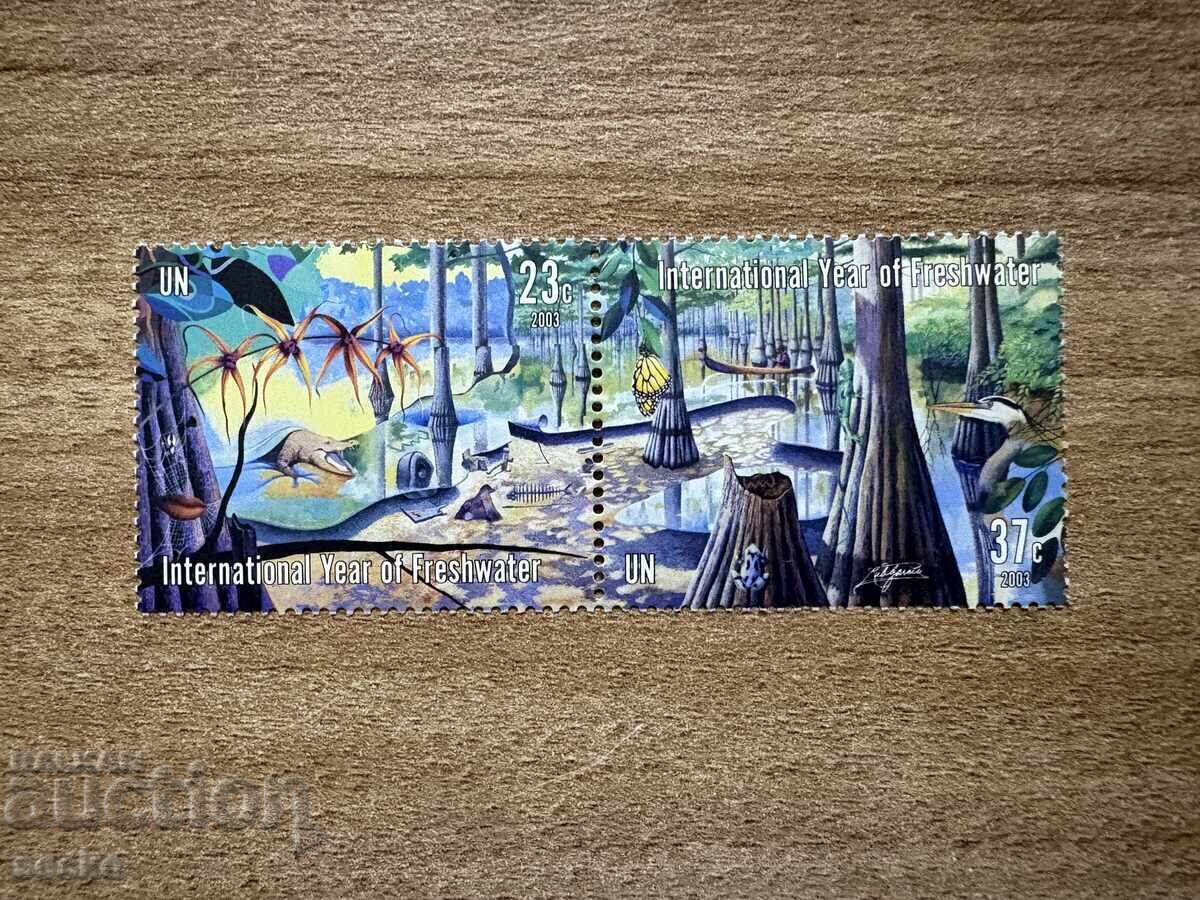 ONU New York - Anul Internațional al Apei Potabile (2003) MNH