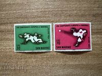 Сан Марино - Европейско първенство по бейзбол (1964) MNH
